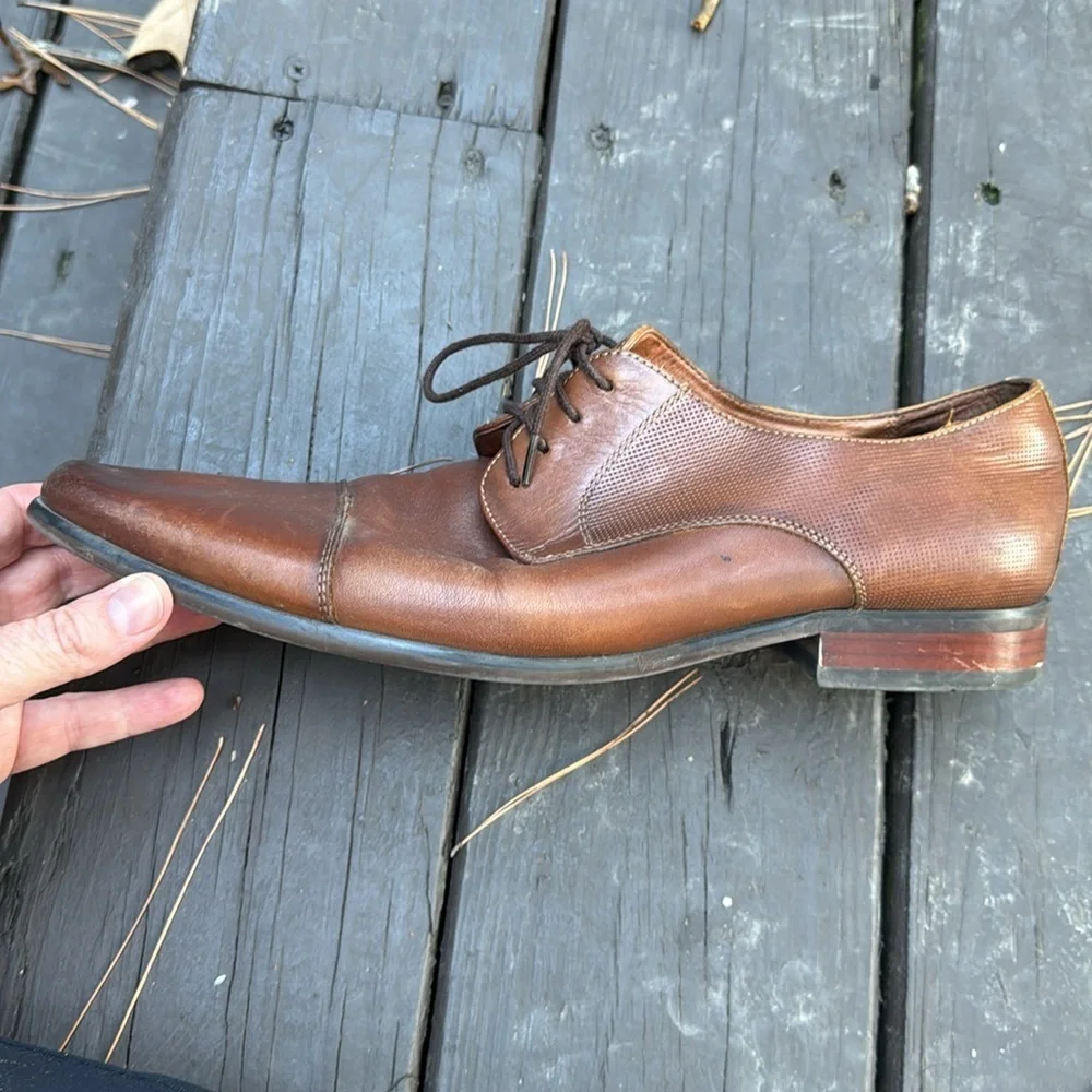 Florsheim brown leather men’s dress shoes size 10.5
